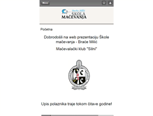 Tablet Screenshot of macevanje-skola.com